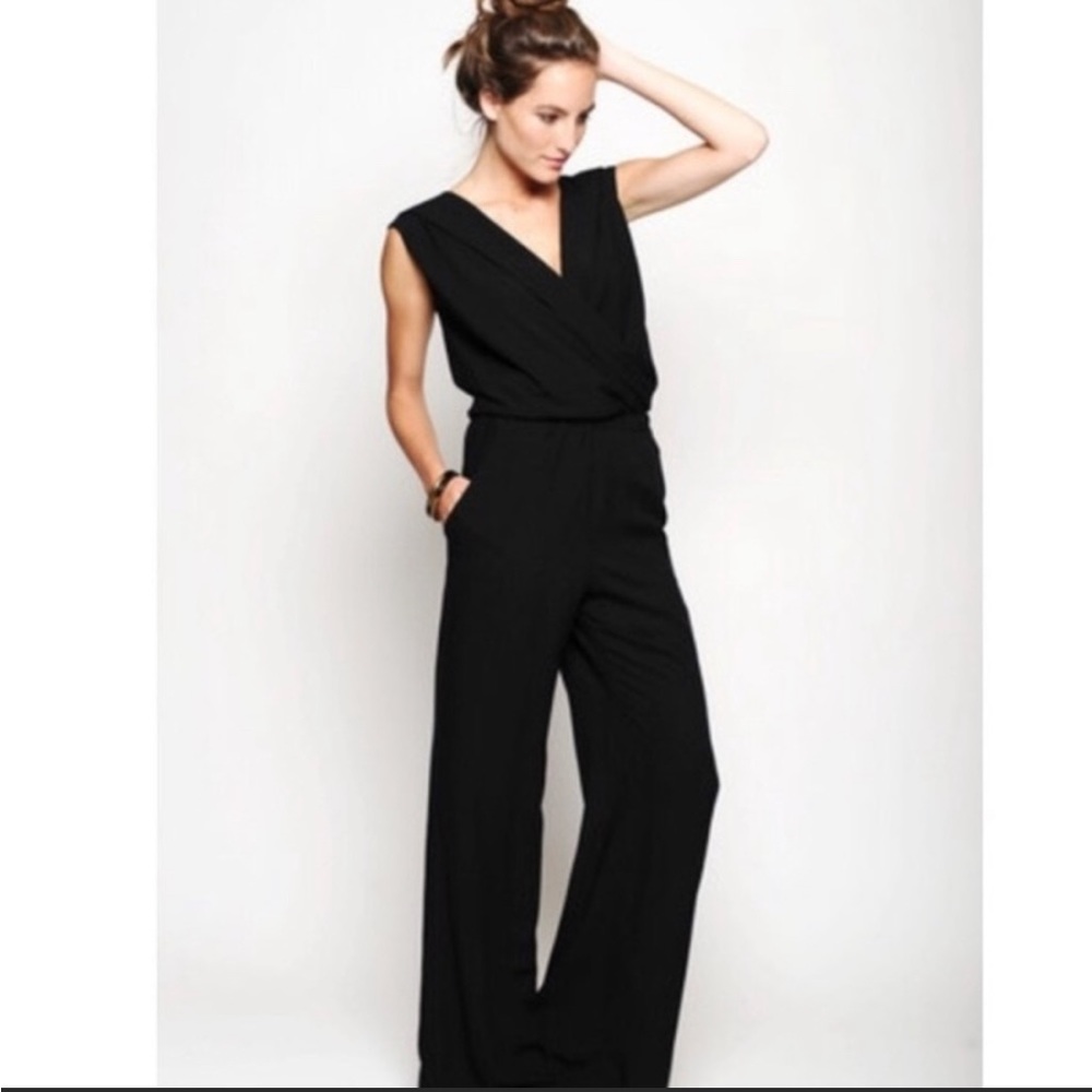 Oliver Grace Sabrina jumpsuit in black